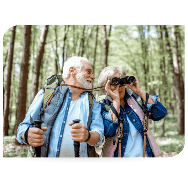 couple walking on 